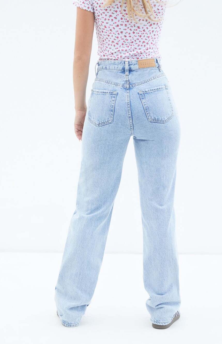 PacSun 90's Boyfriend Jeans Size 26 Light Wash Denim